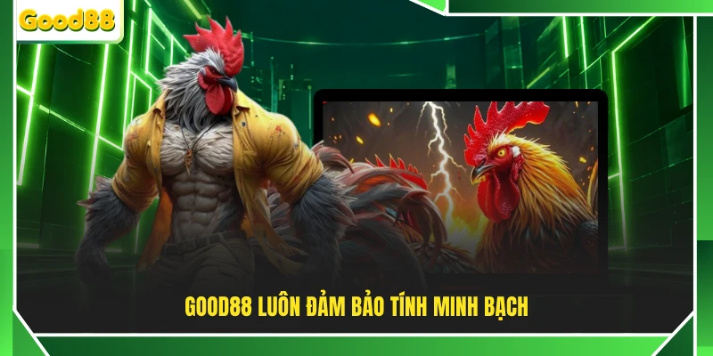 GOOD88 luôn đảm bảo tính minh bạch 