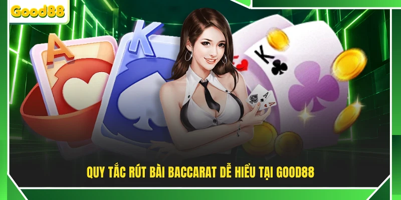 Quy tắc rút bài Baccarat dễ hiểu tại GOOD88
