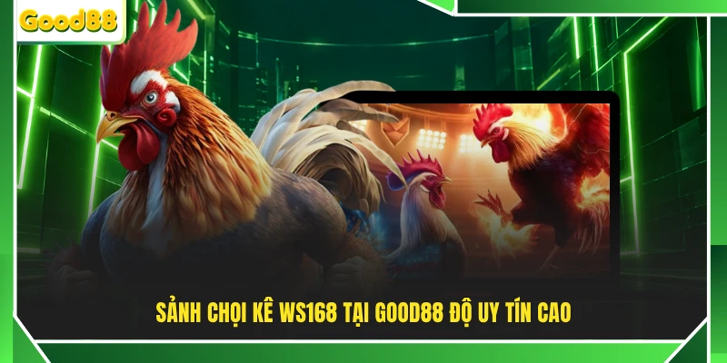 Sảnh chọi kê WS168 tại GOOD88 độ uy tín cao