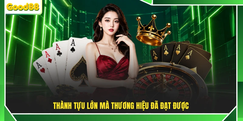 Thành tựu lớn mà thương hiệu đã đạt được